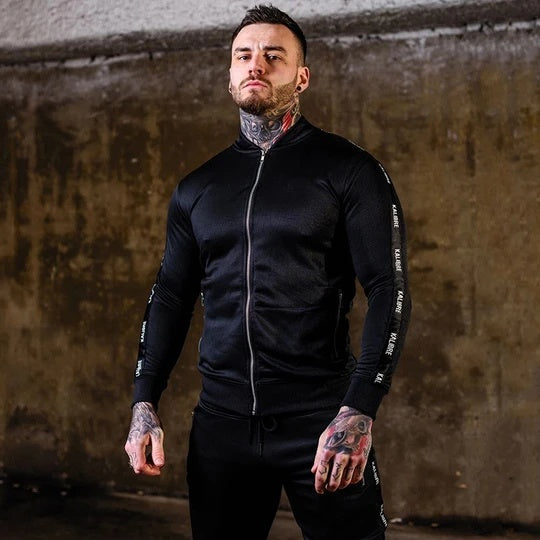 Casual Cardigan Sports Sweat Suite