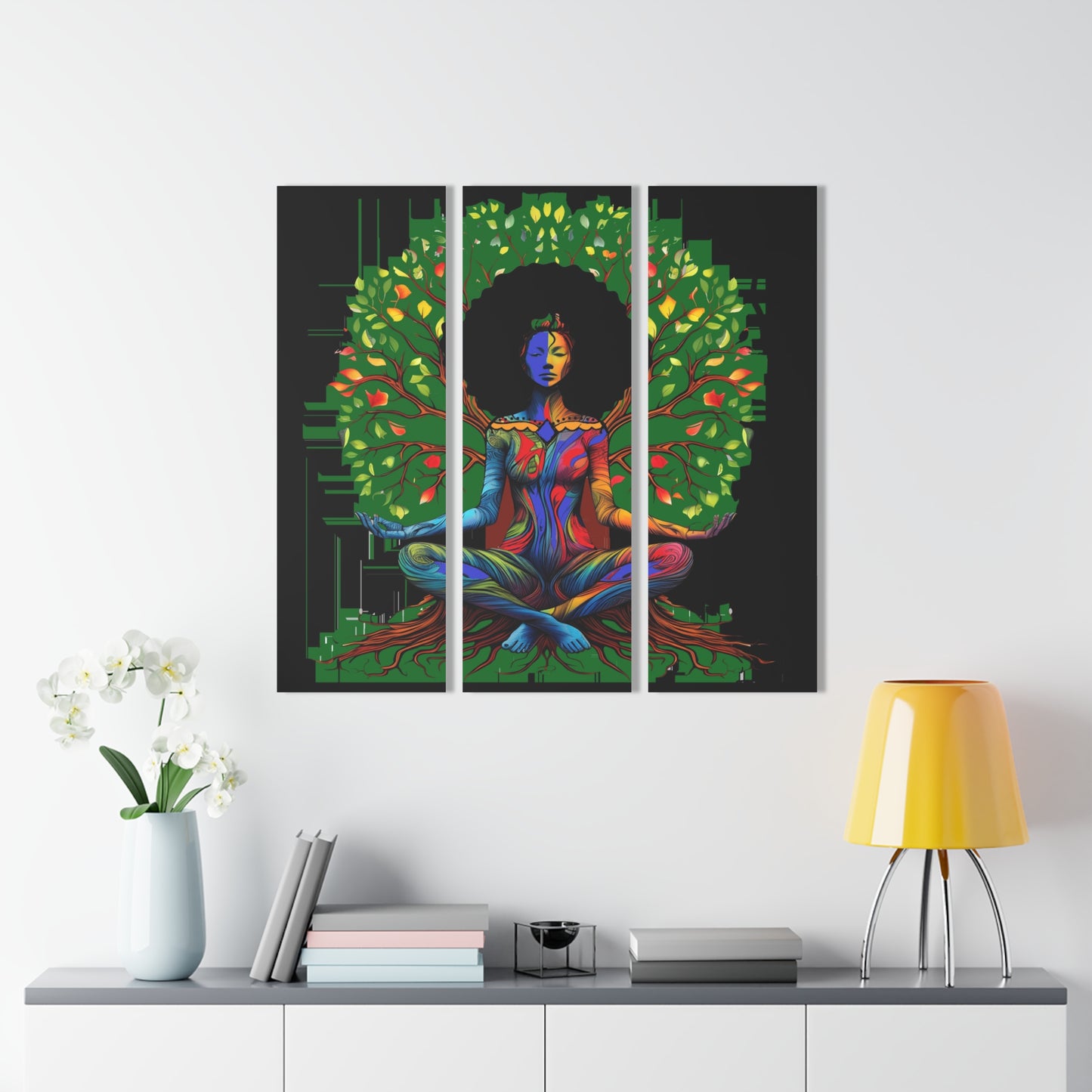 Afro-centric Mother Earth Wall Decor