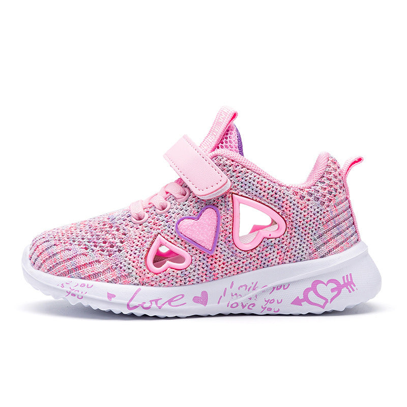 Girl's Casual Light Mesh Sneakers