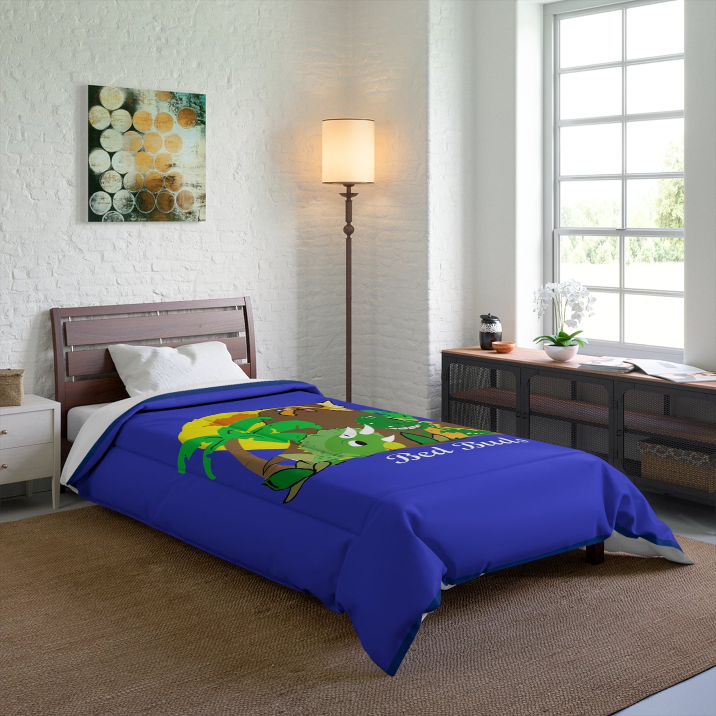 Bed Buds Blue Comforter
