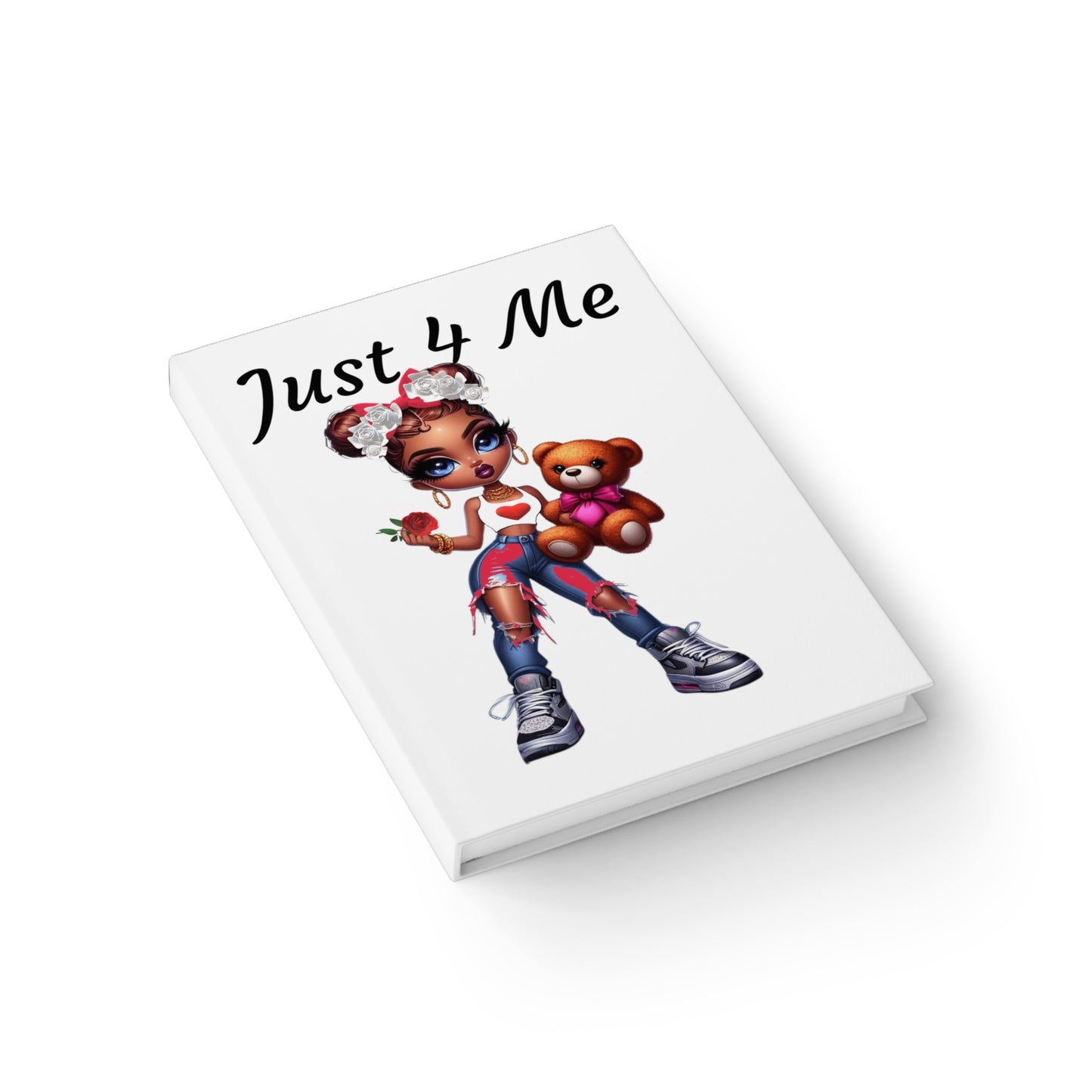 "Just 4 Me" (Girl) Journal - Ruled Line
