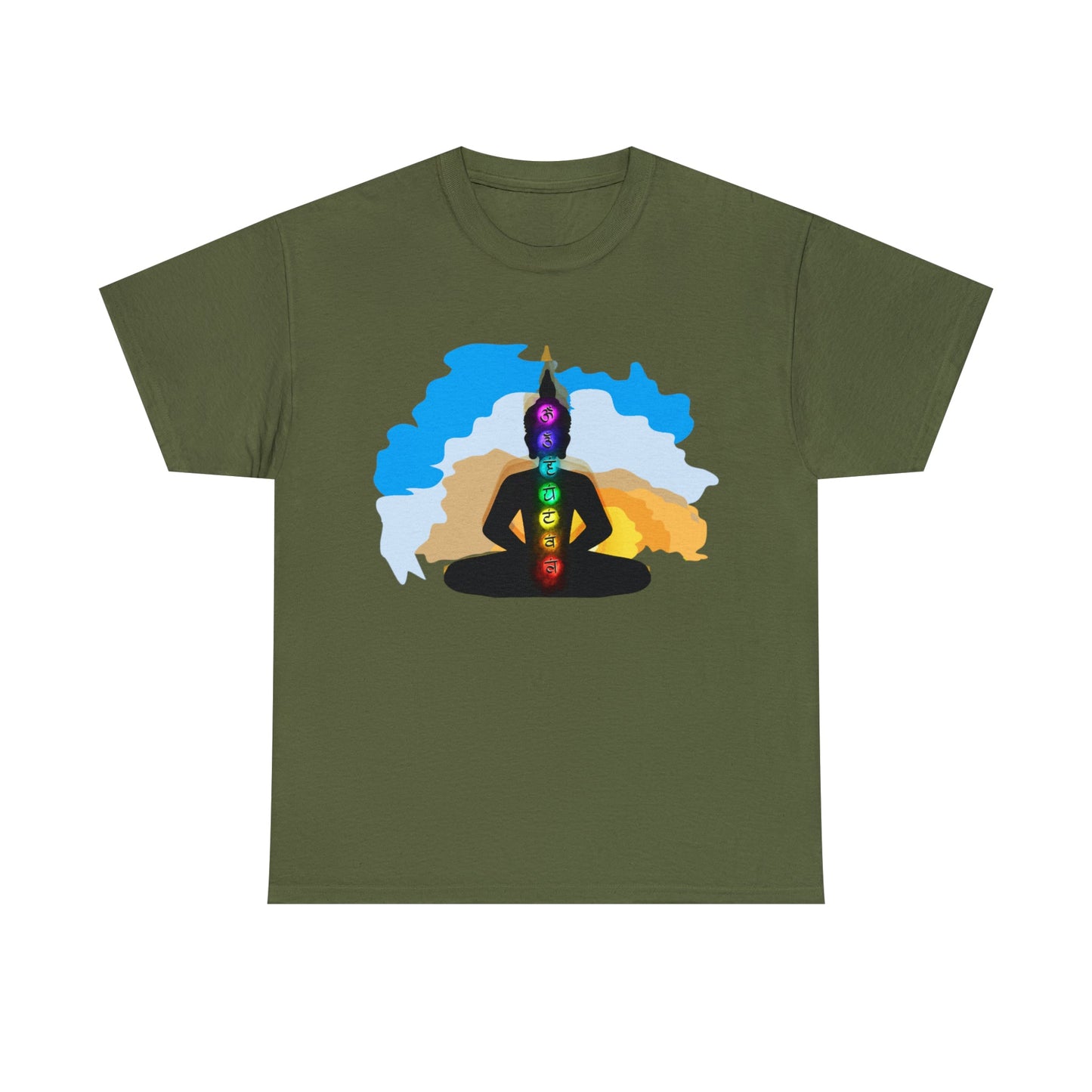 Chakra Unisex Heavy Cotton Tee