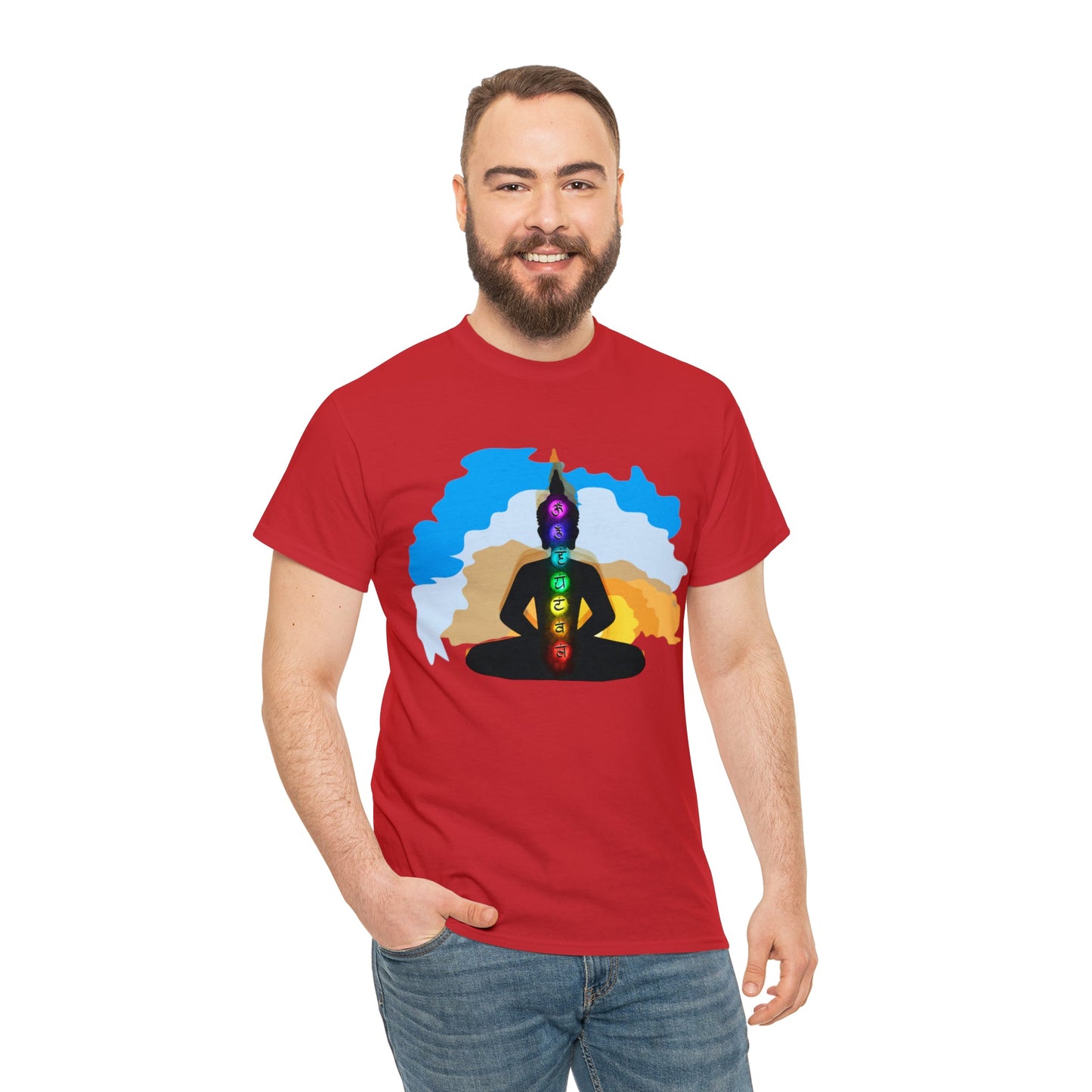 Chakra Unisex Heavy Cotton Tee