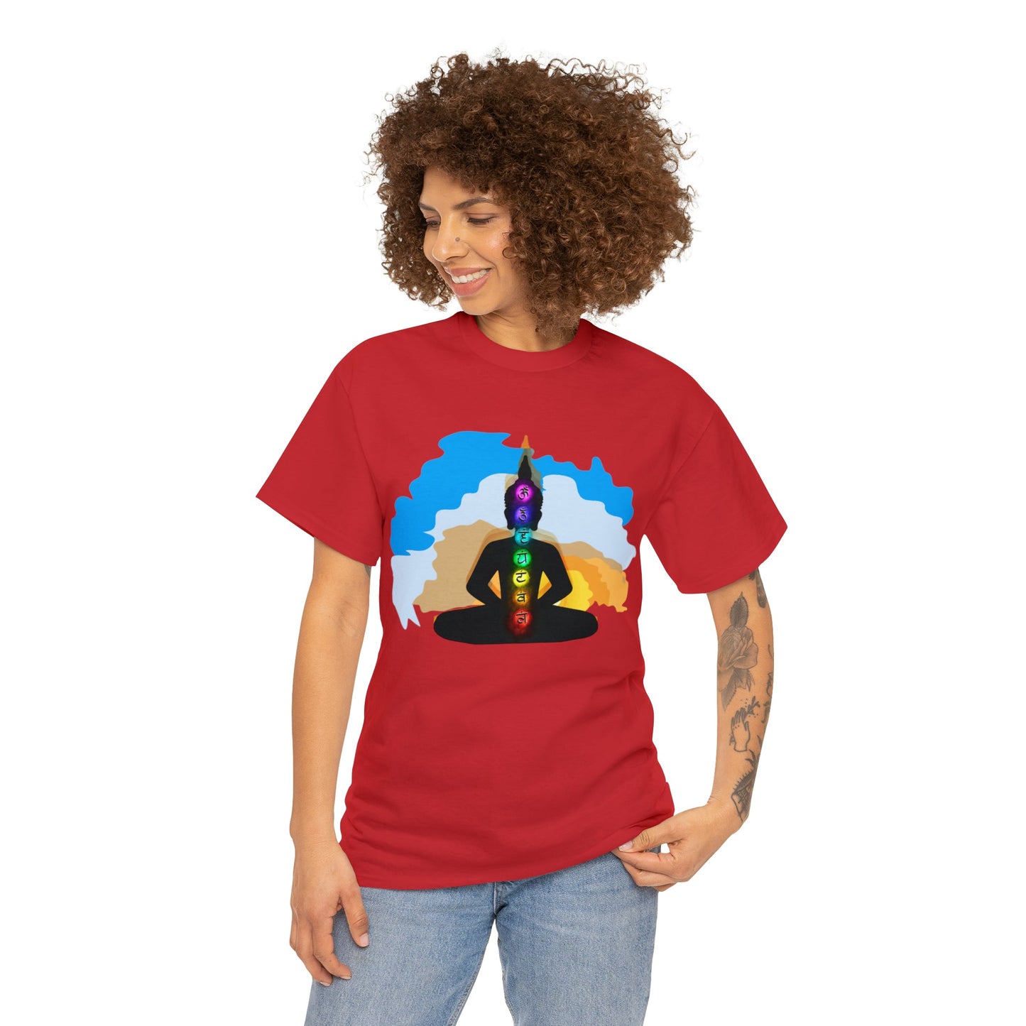 Chakra Unisex Heavy Cotton Tee