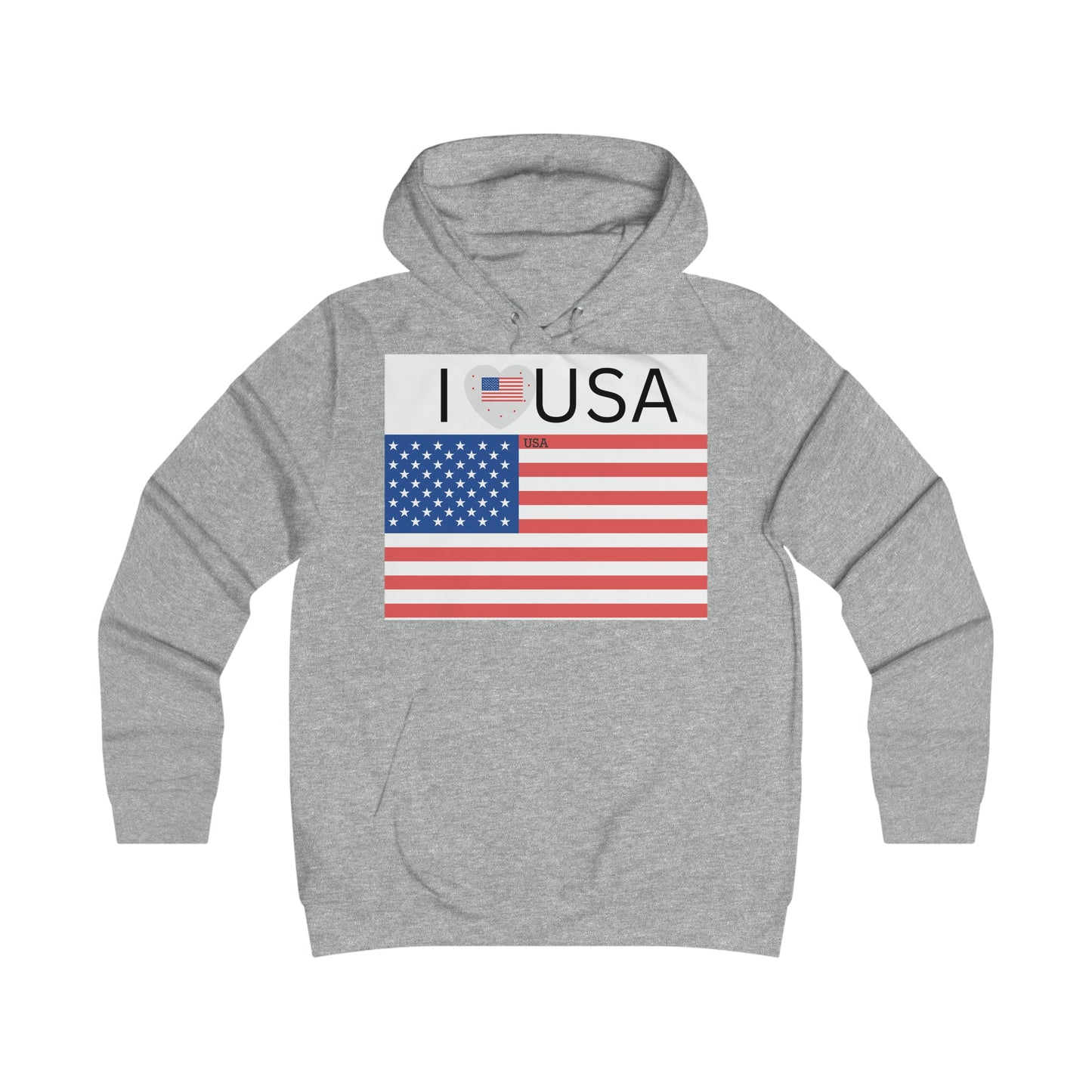 USA Girlie College Hoodie