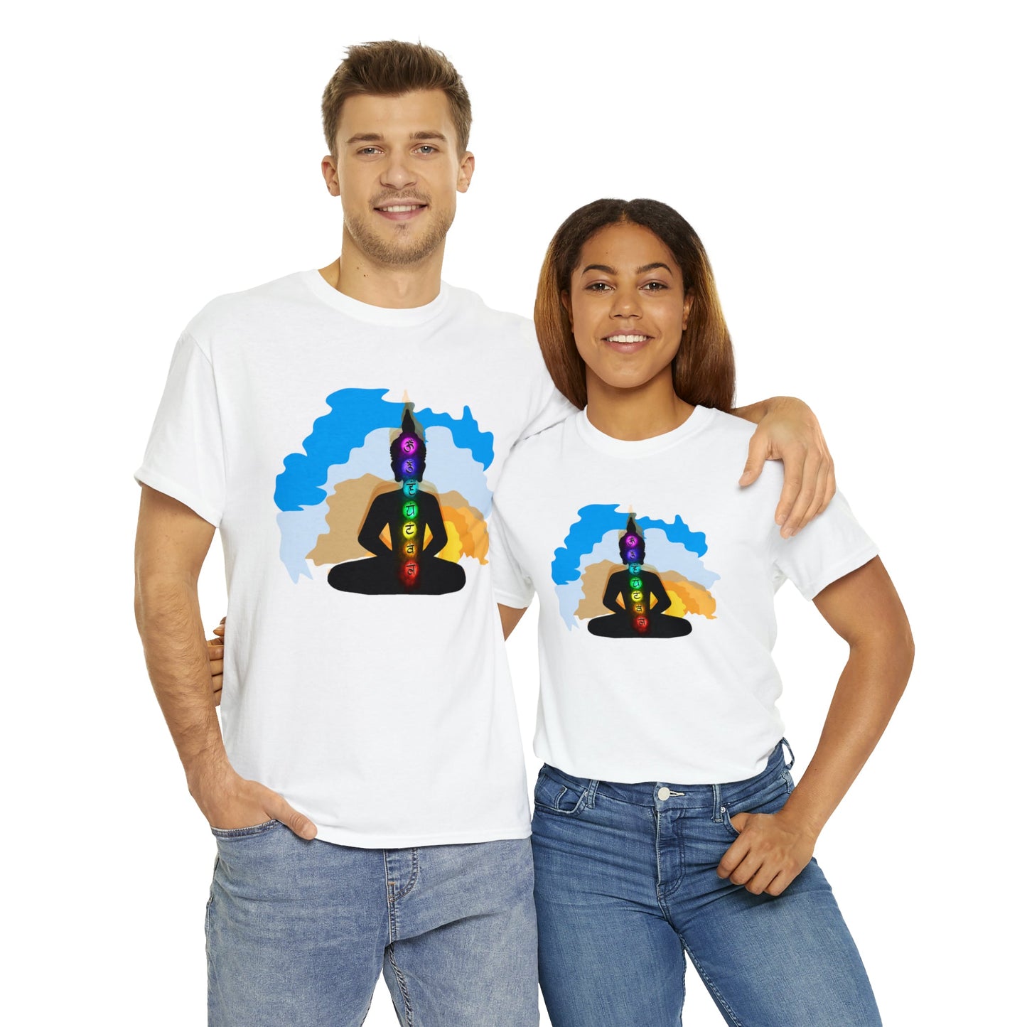 Chakra Unisex Heavy Cotton Tee