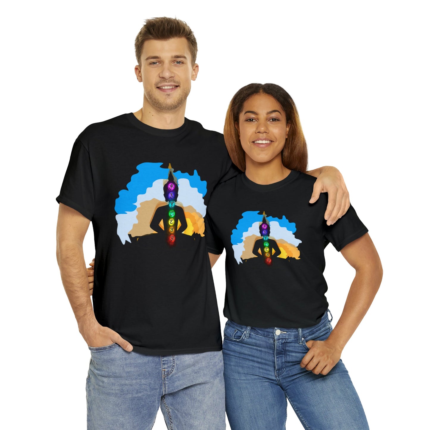 Chakra Unisex Heavy Cotton Tee