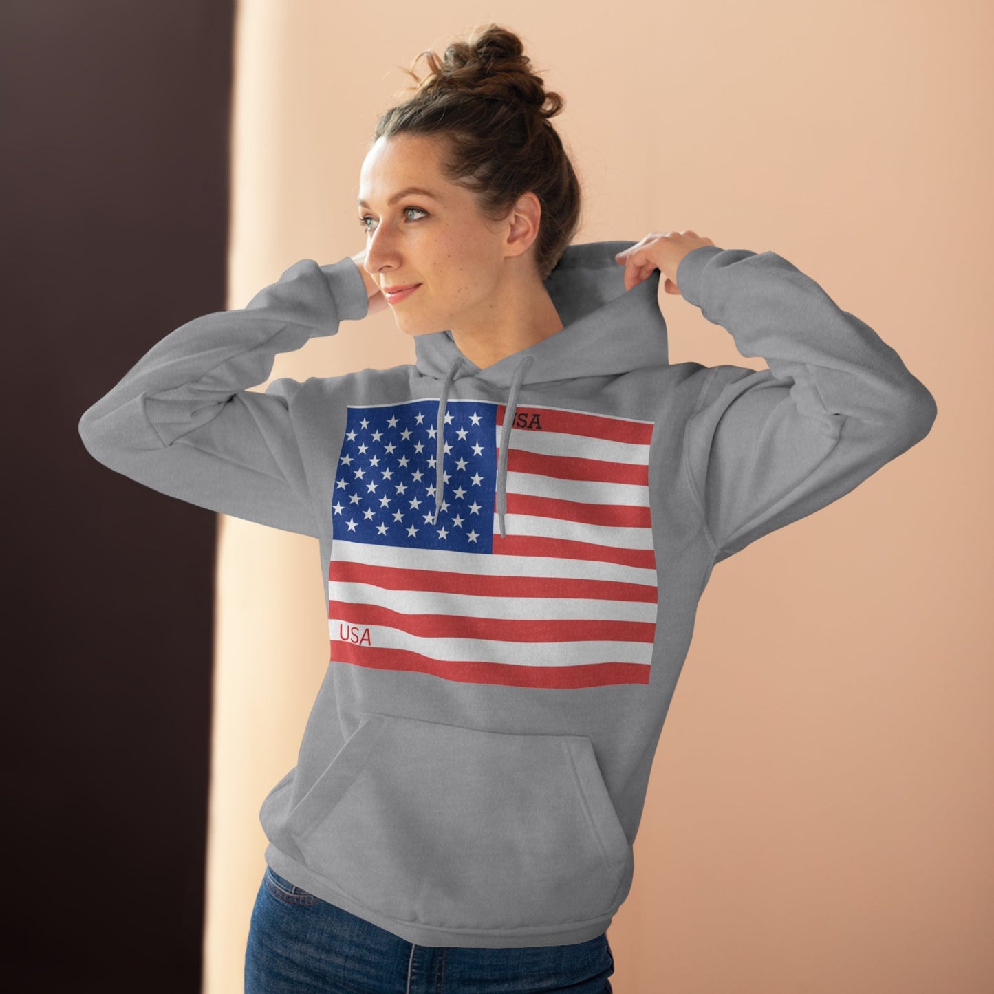 USA Unisex Pullover Hoodie
