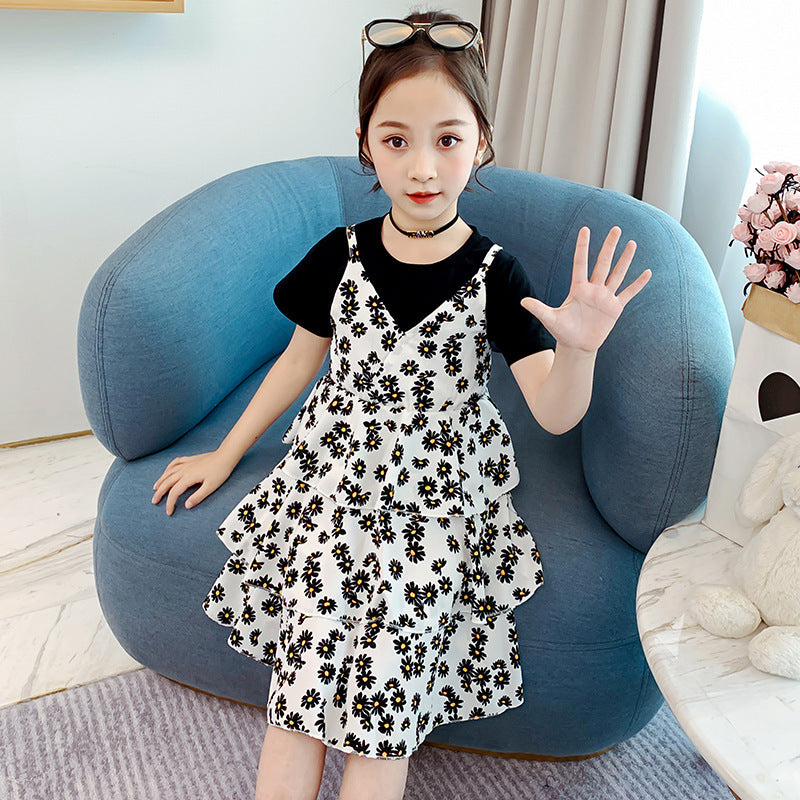 Daisy Flower Girl's Sun Dress