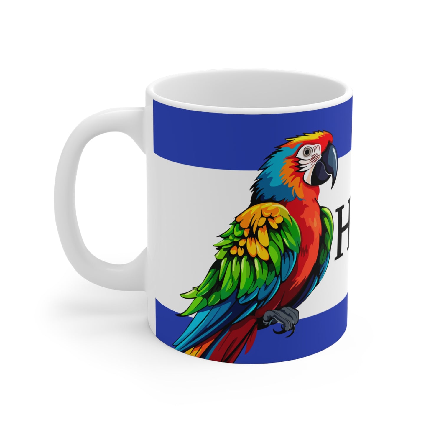 Honduras Parrot Mug 11oz