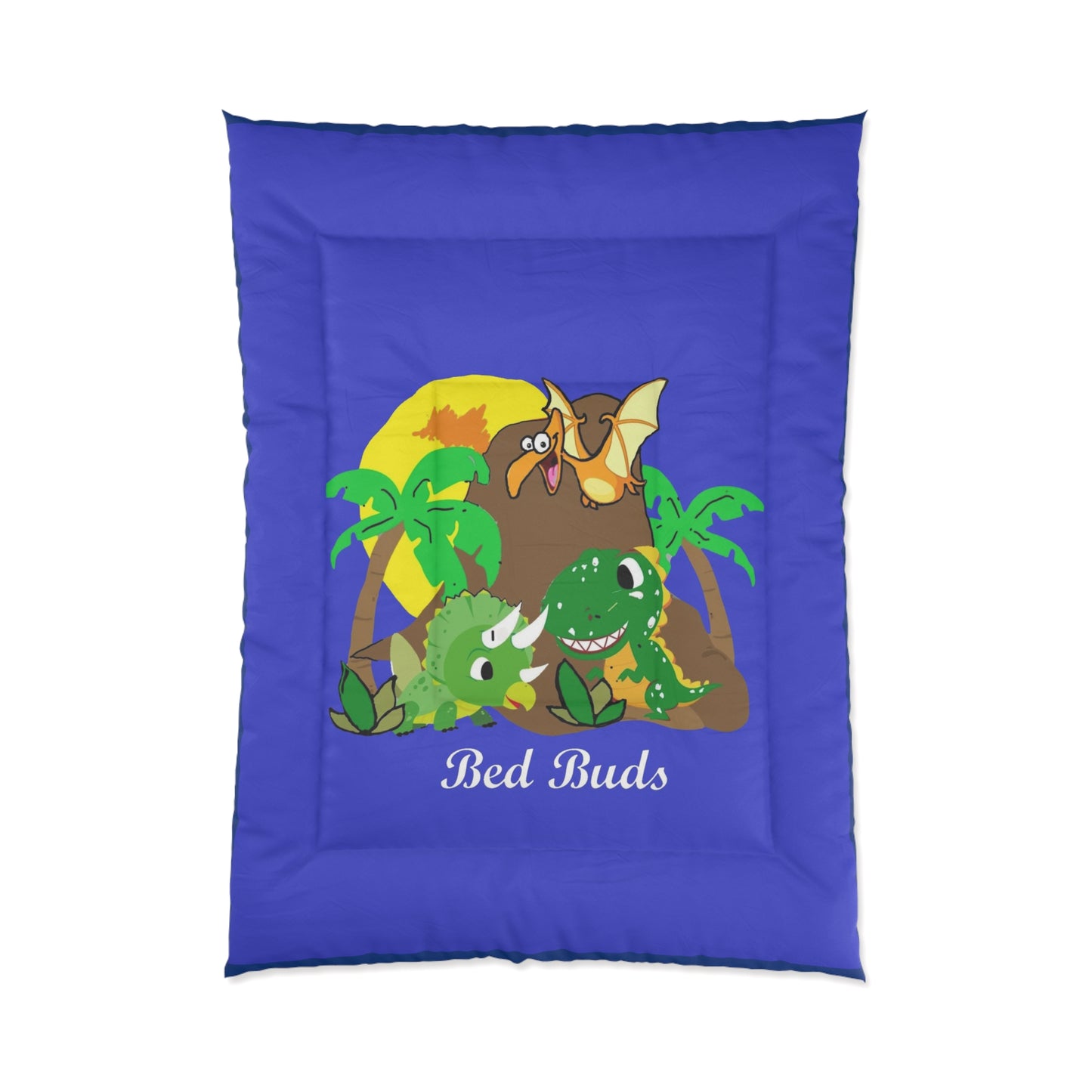 Bed Buds Blue Comforter