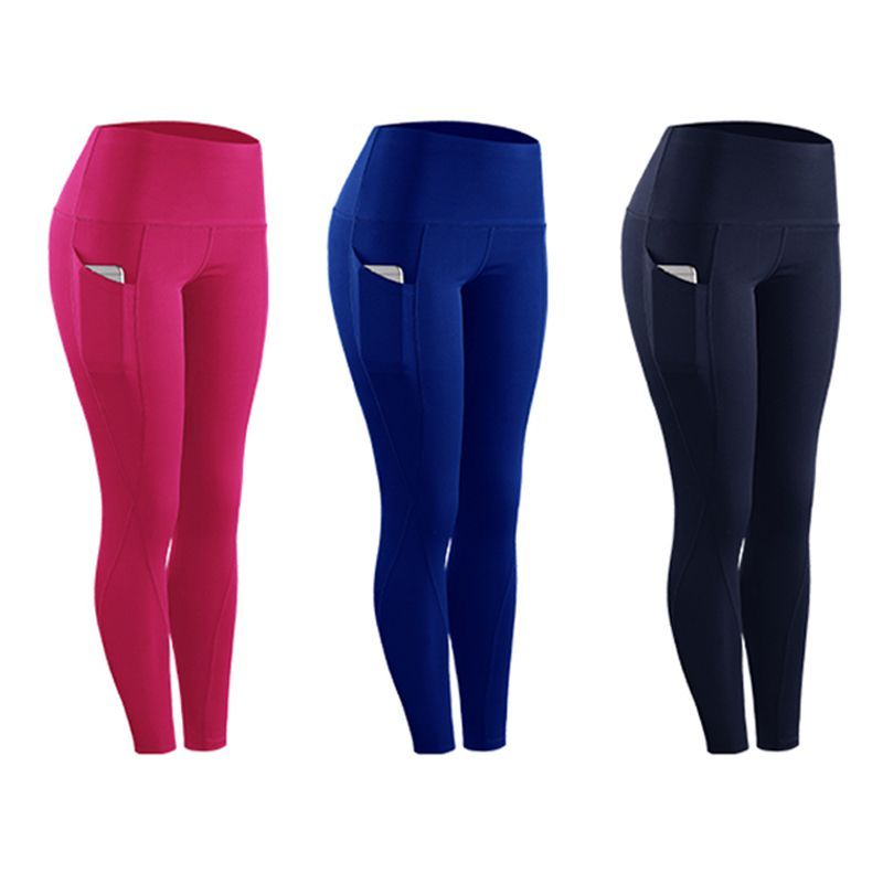Women Compression Stretch Sportswear Leggings with Pocket