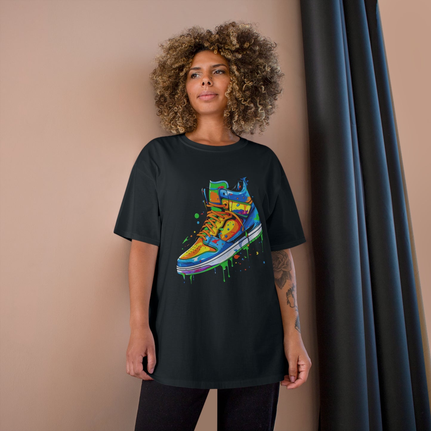 Sneaker Splash (Green) Champion T-Shirt