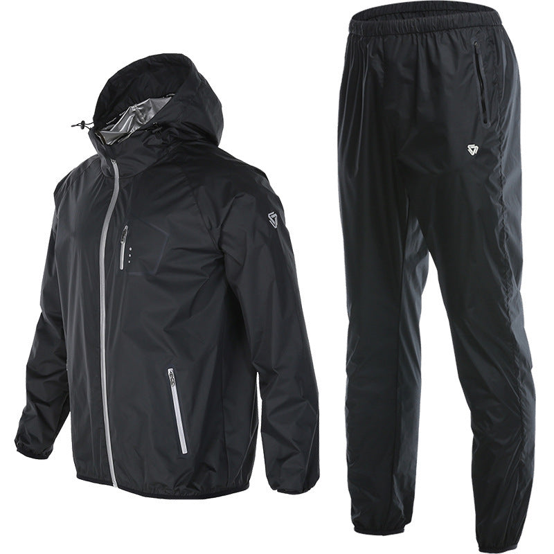 Men's Heavy Sweat Suite for Fitness and Sports