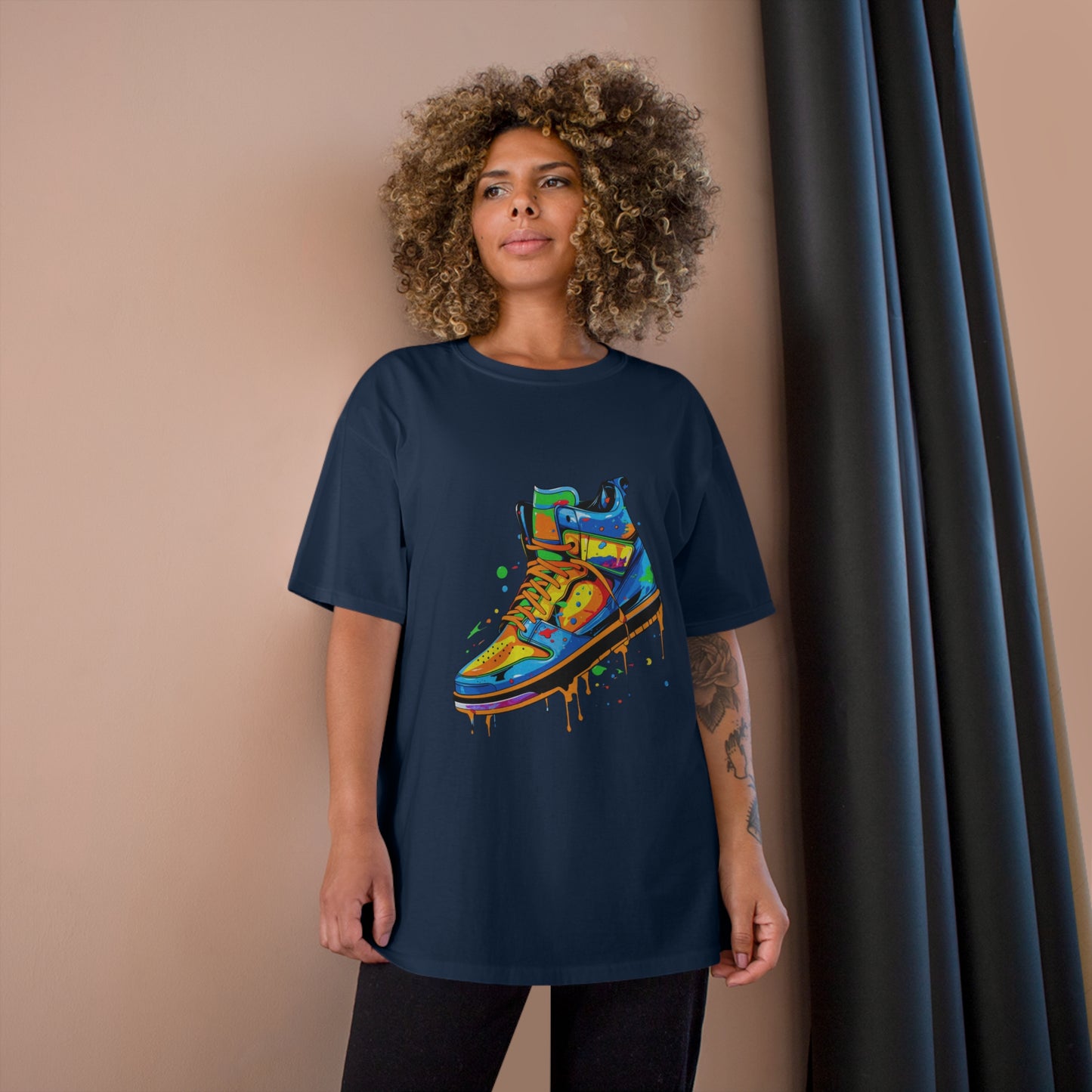 Sneaker Drip (Orange) Champion T-Shirt