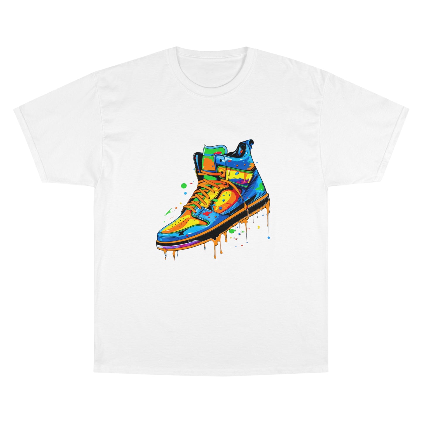 Sneaker Drip (Orange) Champion T-Shirt