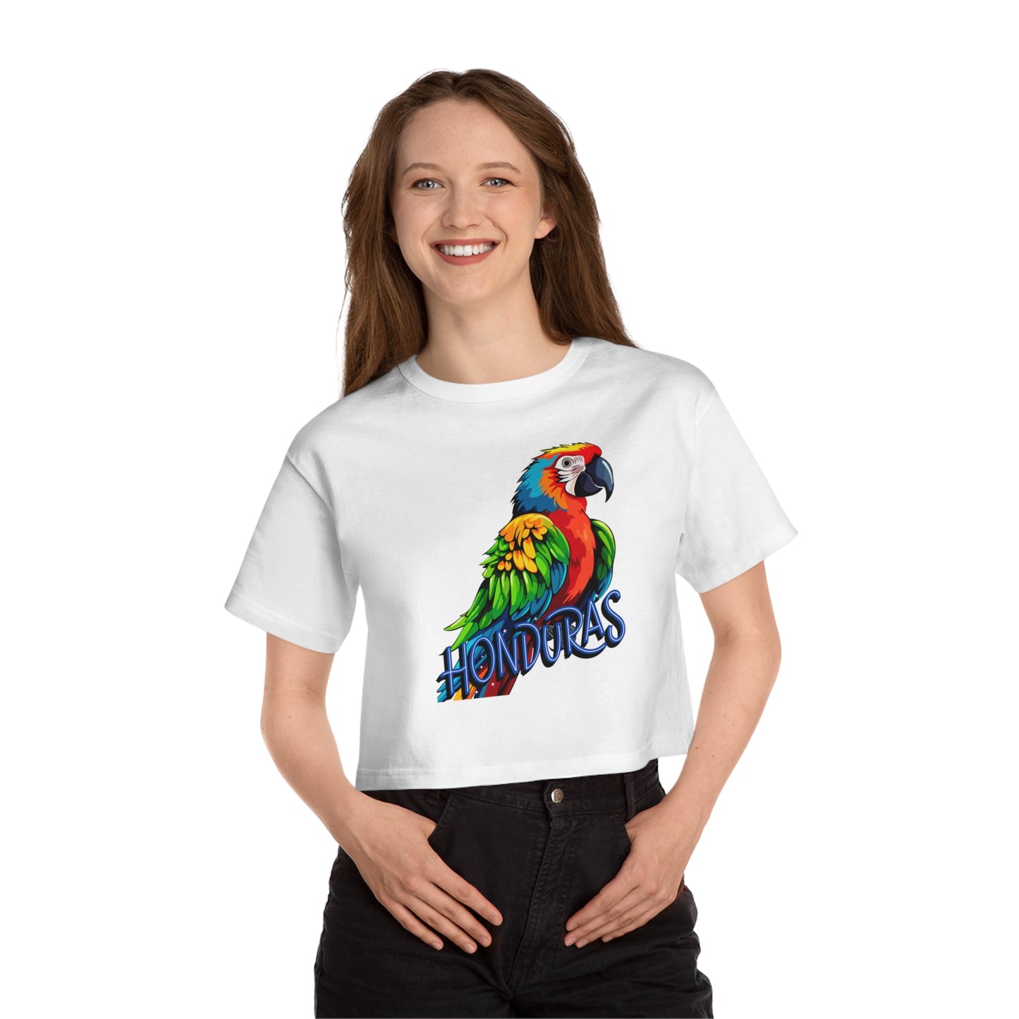 Honduras Women's Heritage Cropped T-Shirt