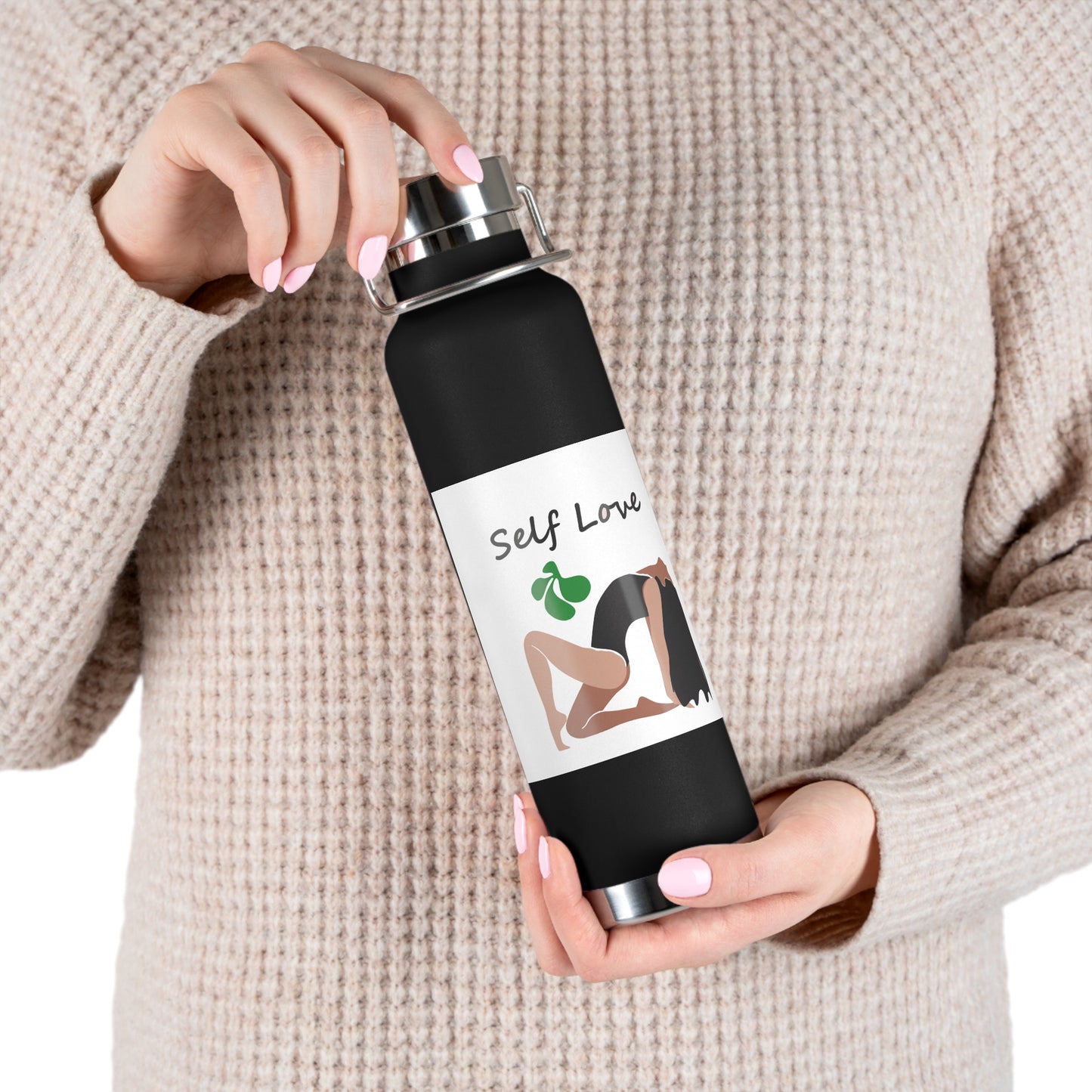 Copper Vacuum Insulated Bottle, 22oz