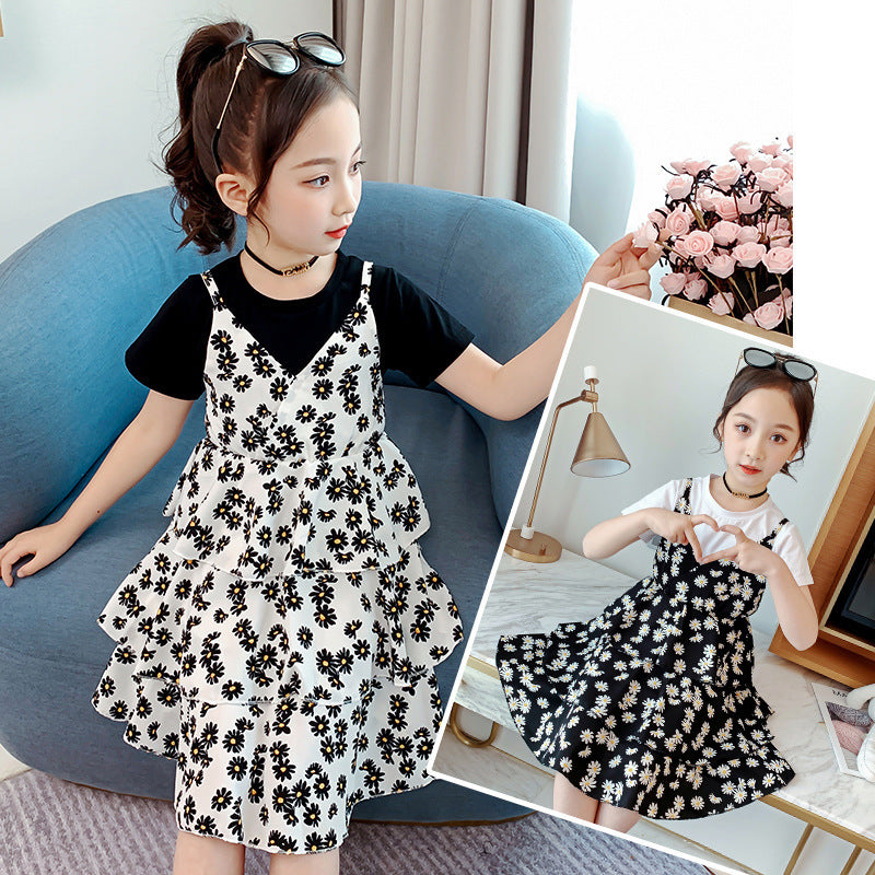 Daisy Flower Girl's Sun Dress