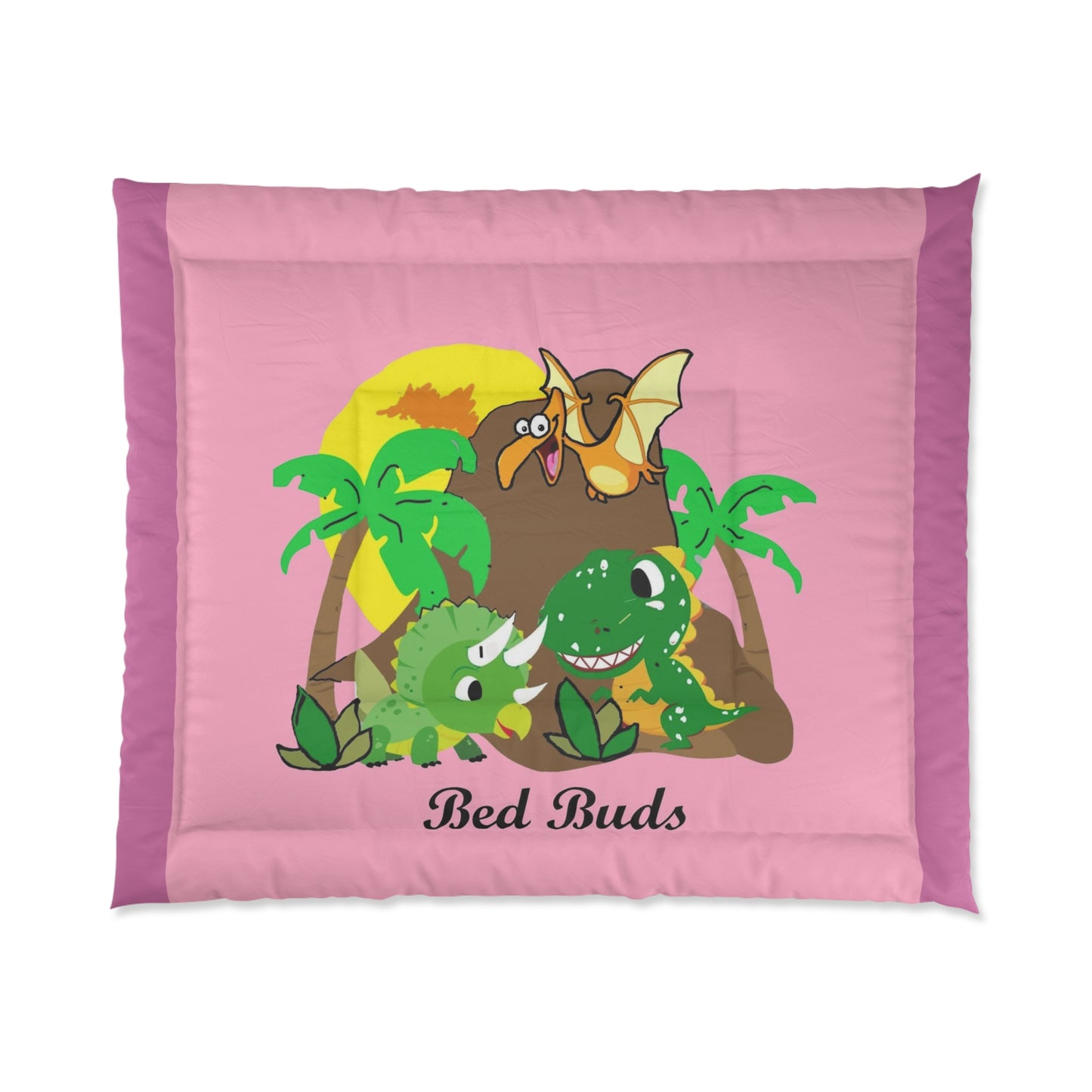 Bed Buds Pink Comforter