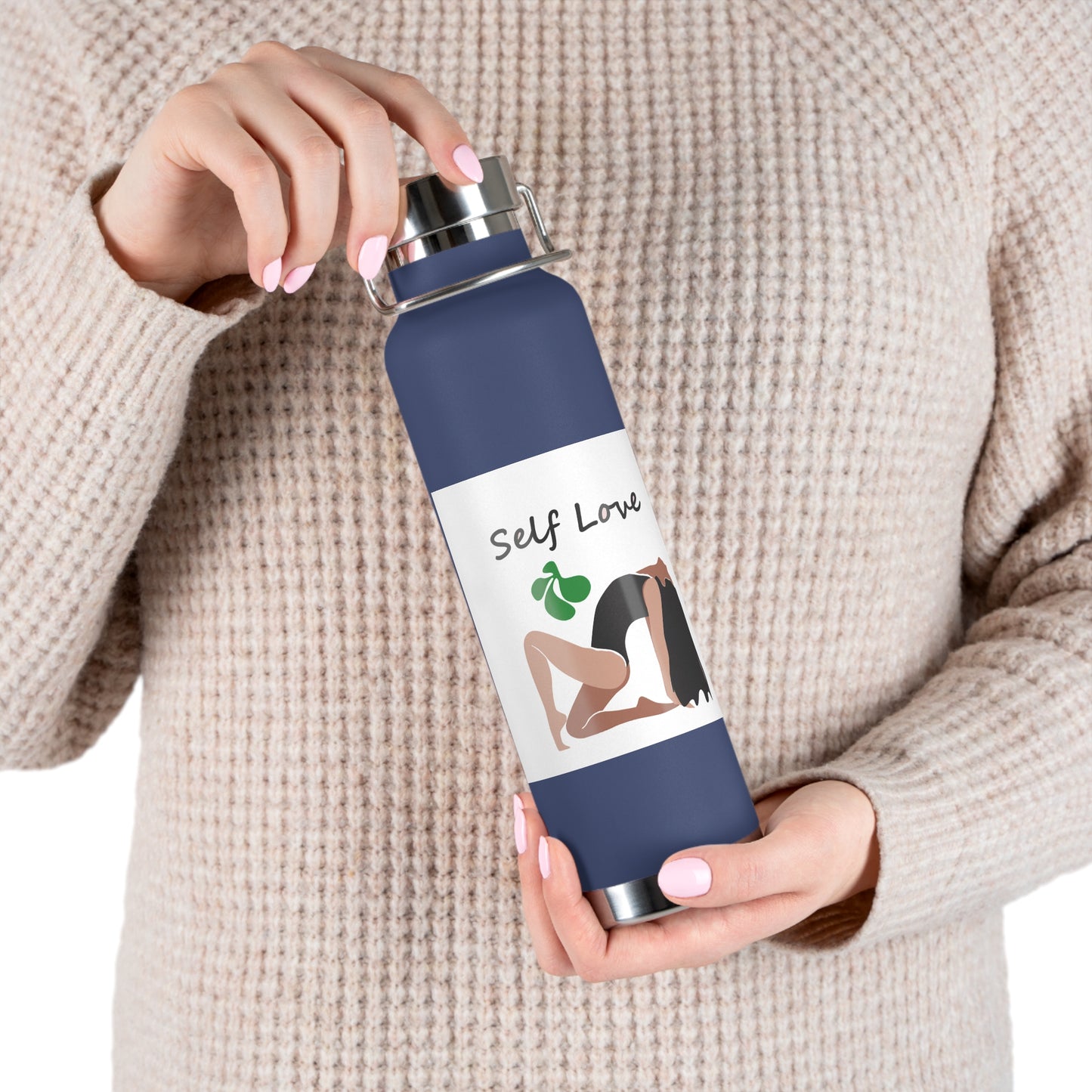Copper Vacuum Insulated Bottle, 22oz
