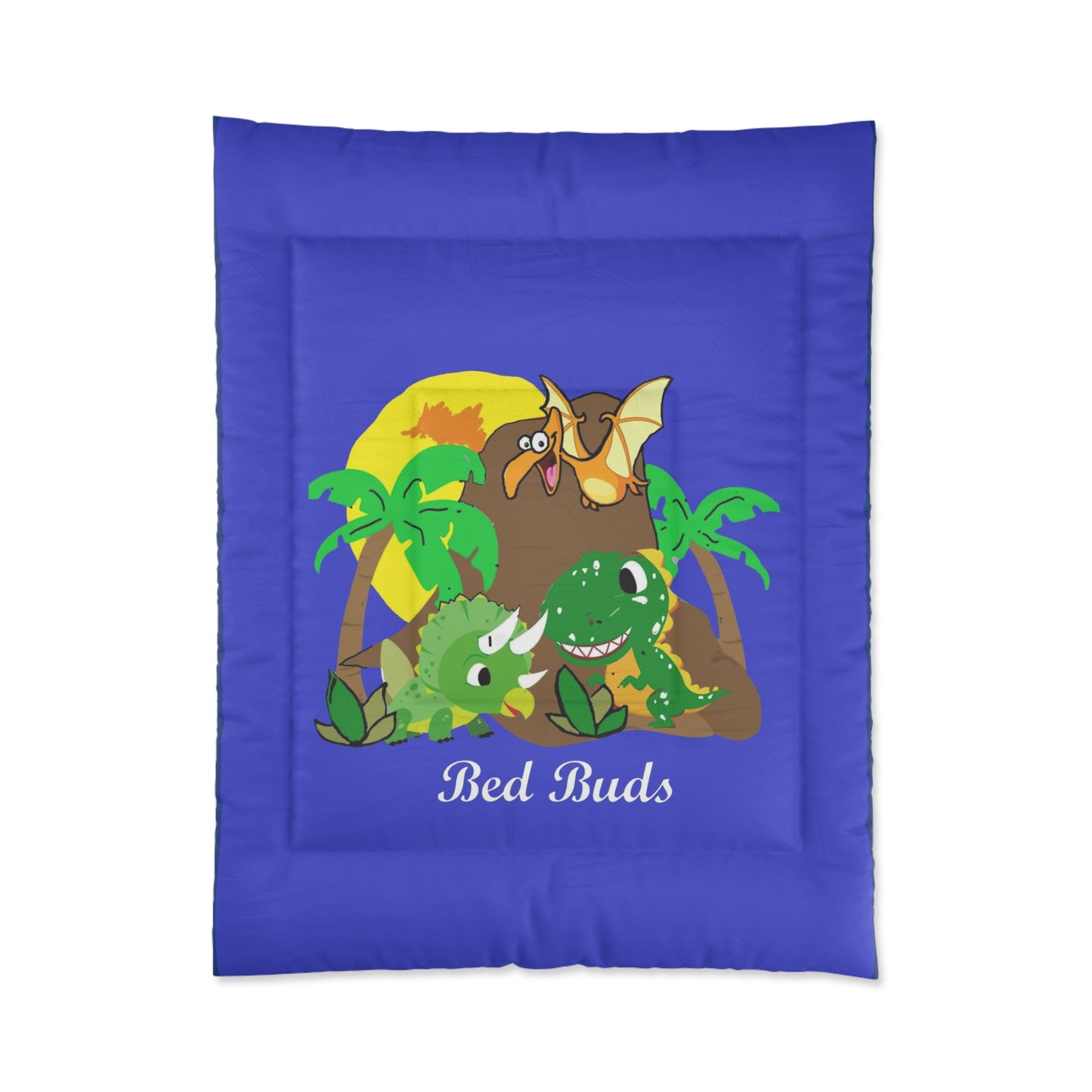 Bed Buds Blue Comforter