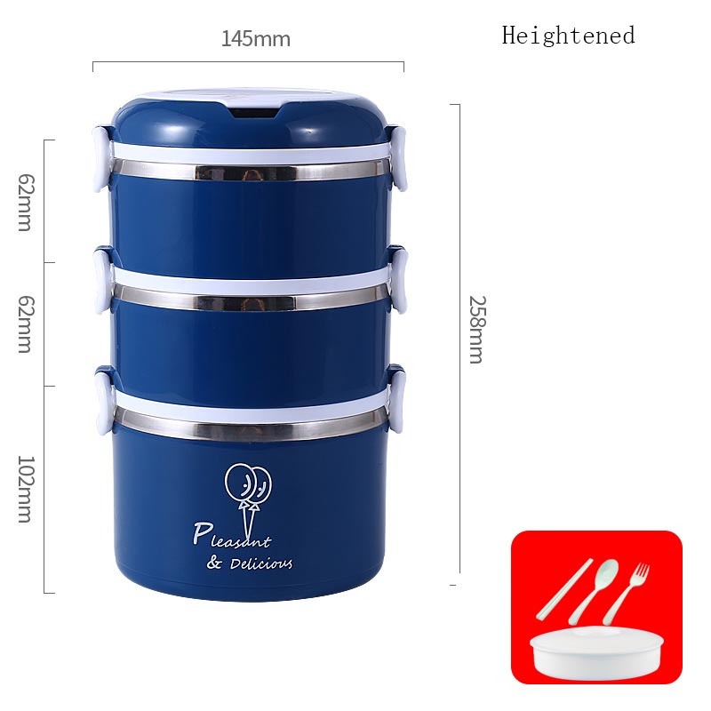 Portable Large Capacity Stainless Steel Insulated Lunch Box