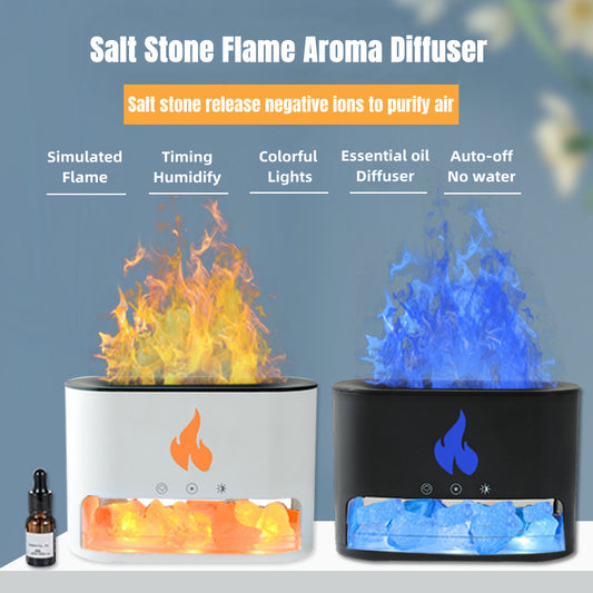New Flame Humidifier Aromatherapy Machine