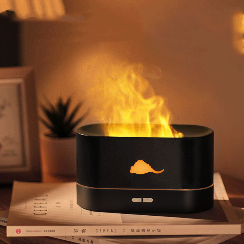 New Flame Humidifier Aromatherapy Machine