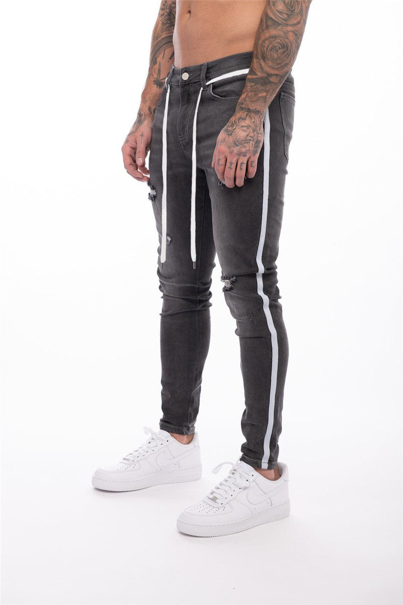 Men's Tattered Jeans