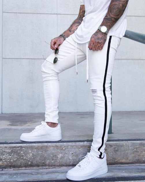 Men's Tattered Jeans