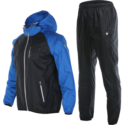 Men's Heavy Sweat Suite for Fitness and Sports