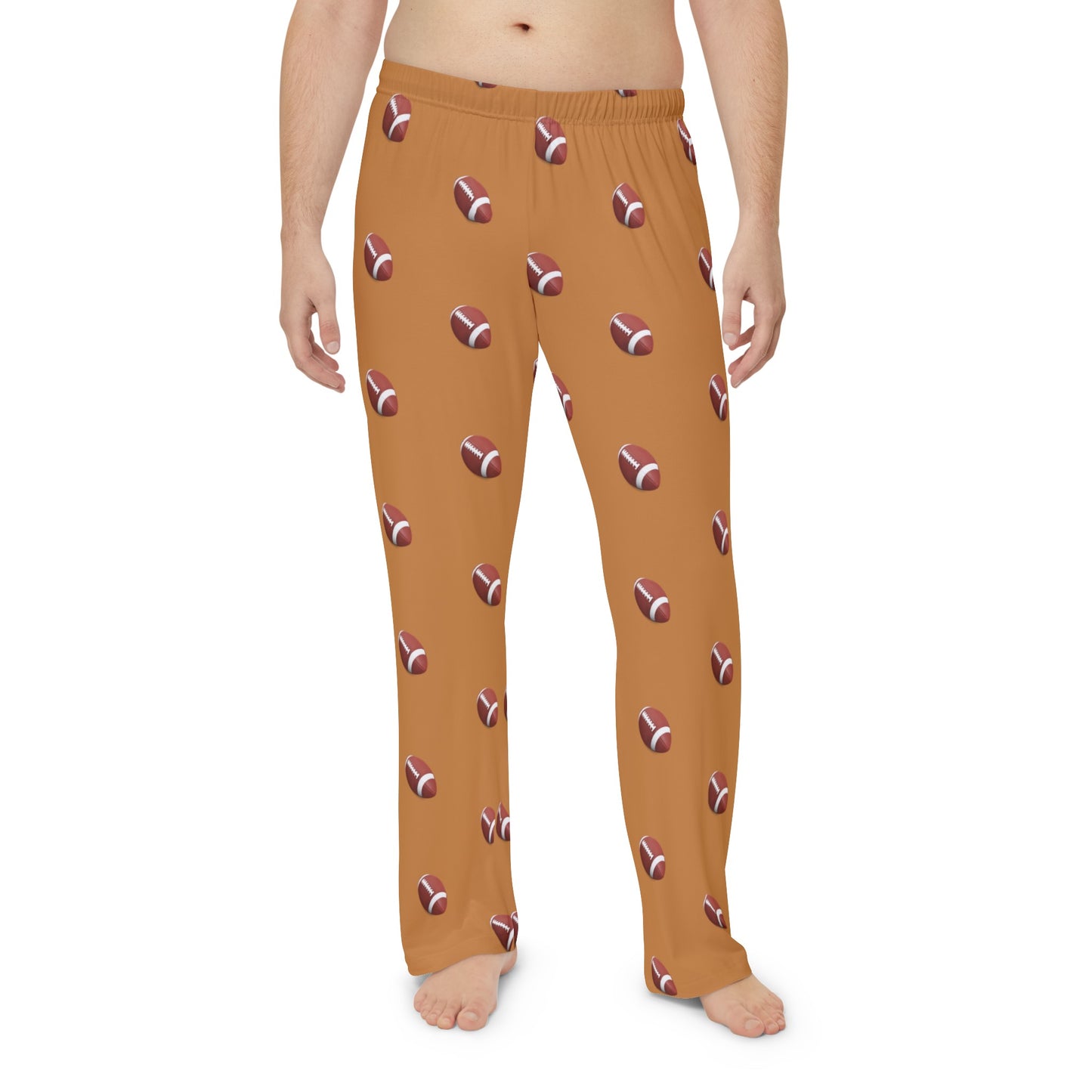 Men's "Footballs" Pajama Pants