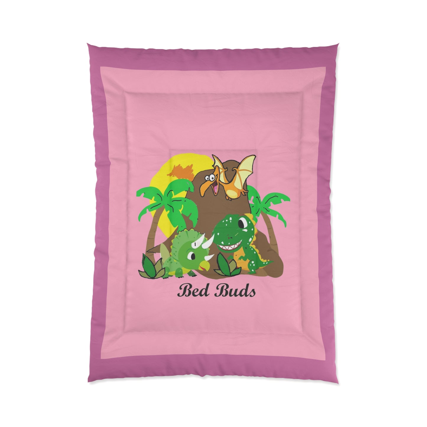 Bed Buds Pink Comforter