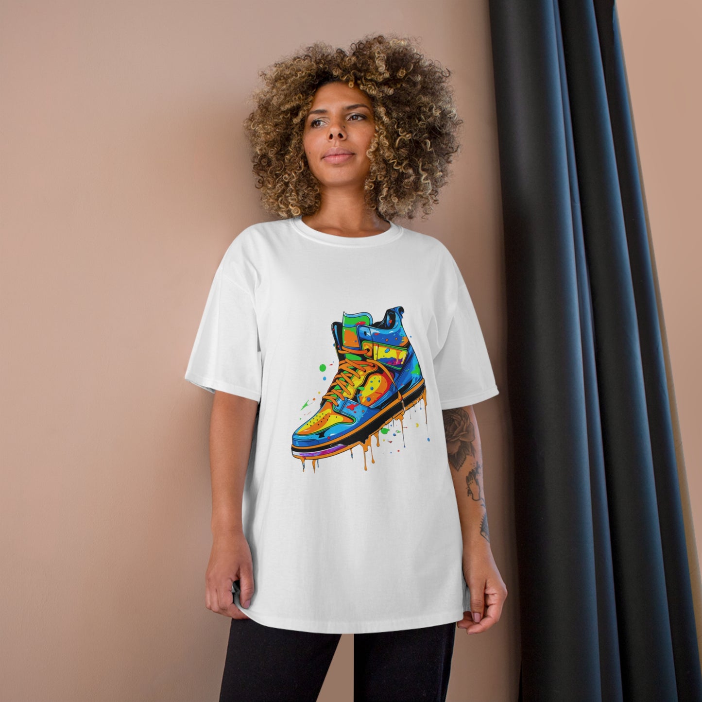 Sneaker Drip (Orange) Champion T-Shirt