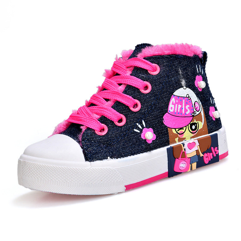 Canvas Girls' Sneakers