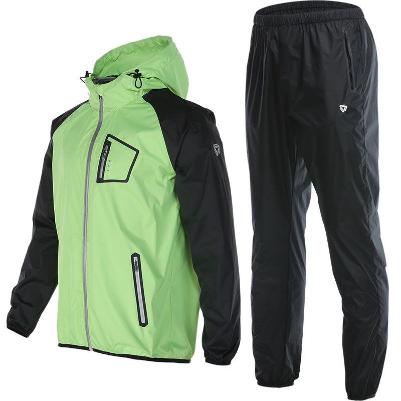Men's Heavy Sweat Suite for Fitness and Sports