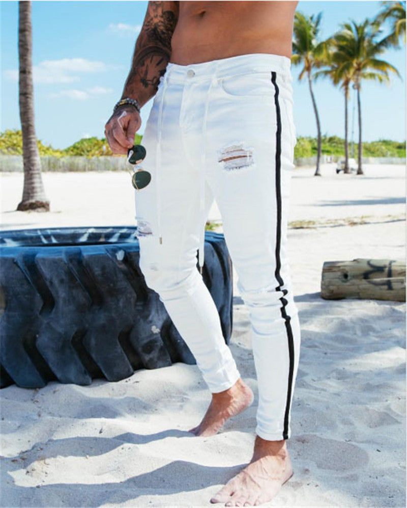 Men's Tattered Jeans