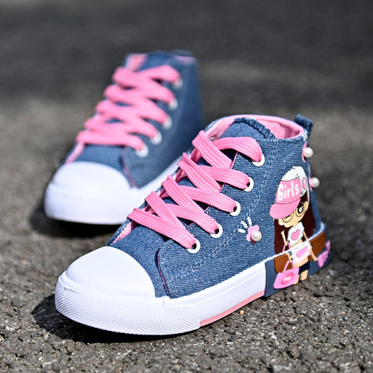 Canvas Girls' Sneakers