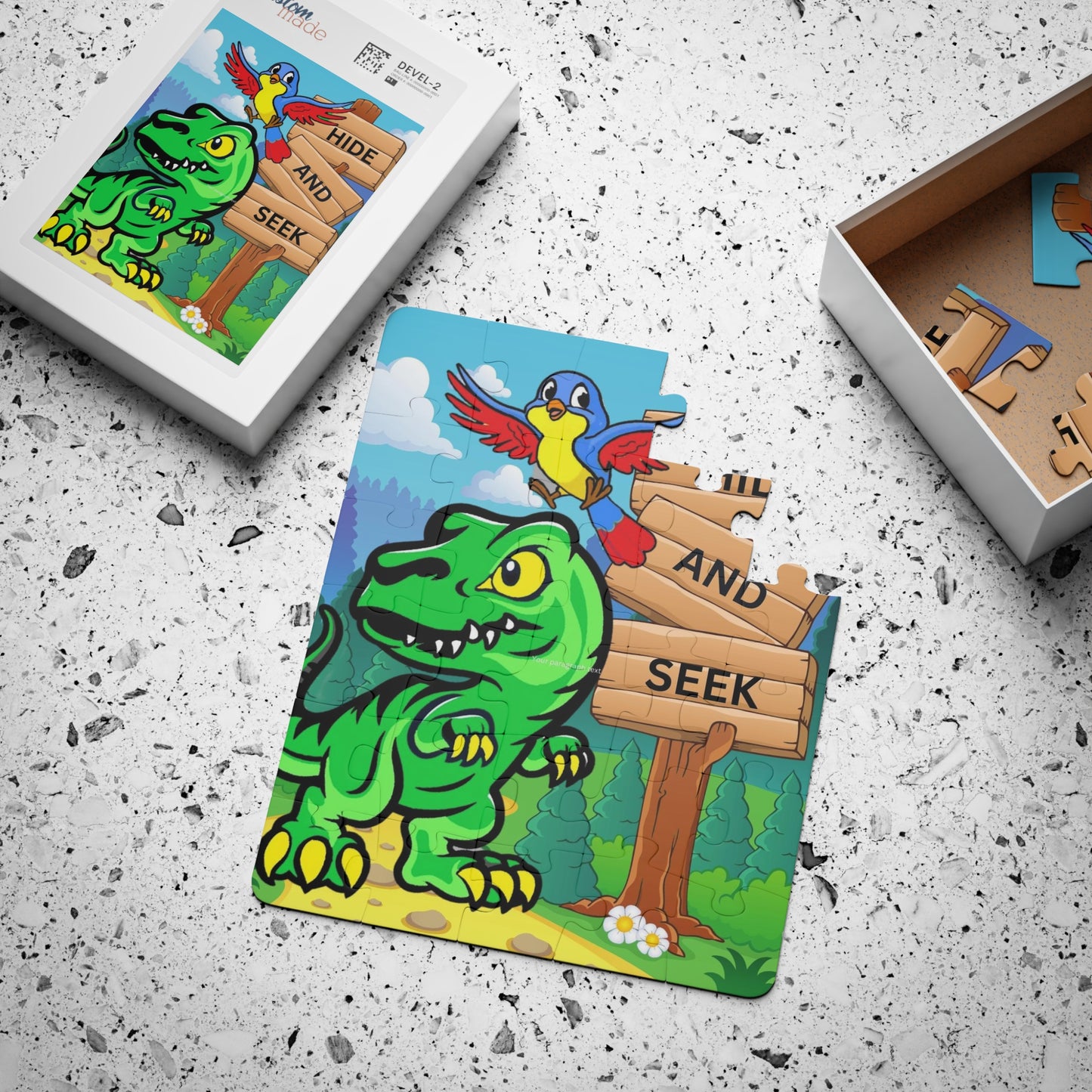 Hide and Seek Kids' Puzzle, 30-Piece