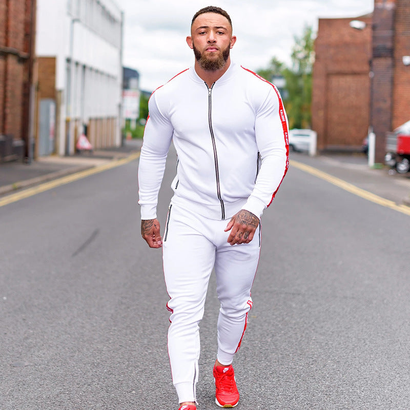 Casual Cardigan Sports Sweat Suite