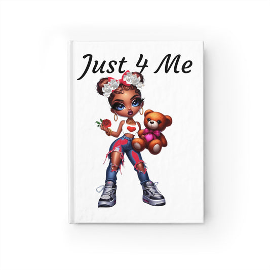 "Just 4 Me" (Girl) Journal - Ruled Line