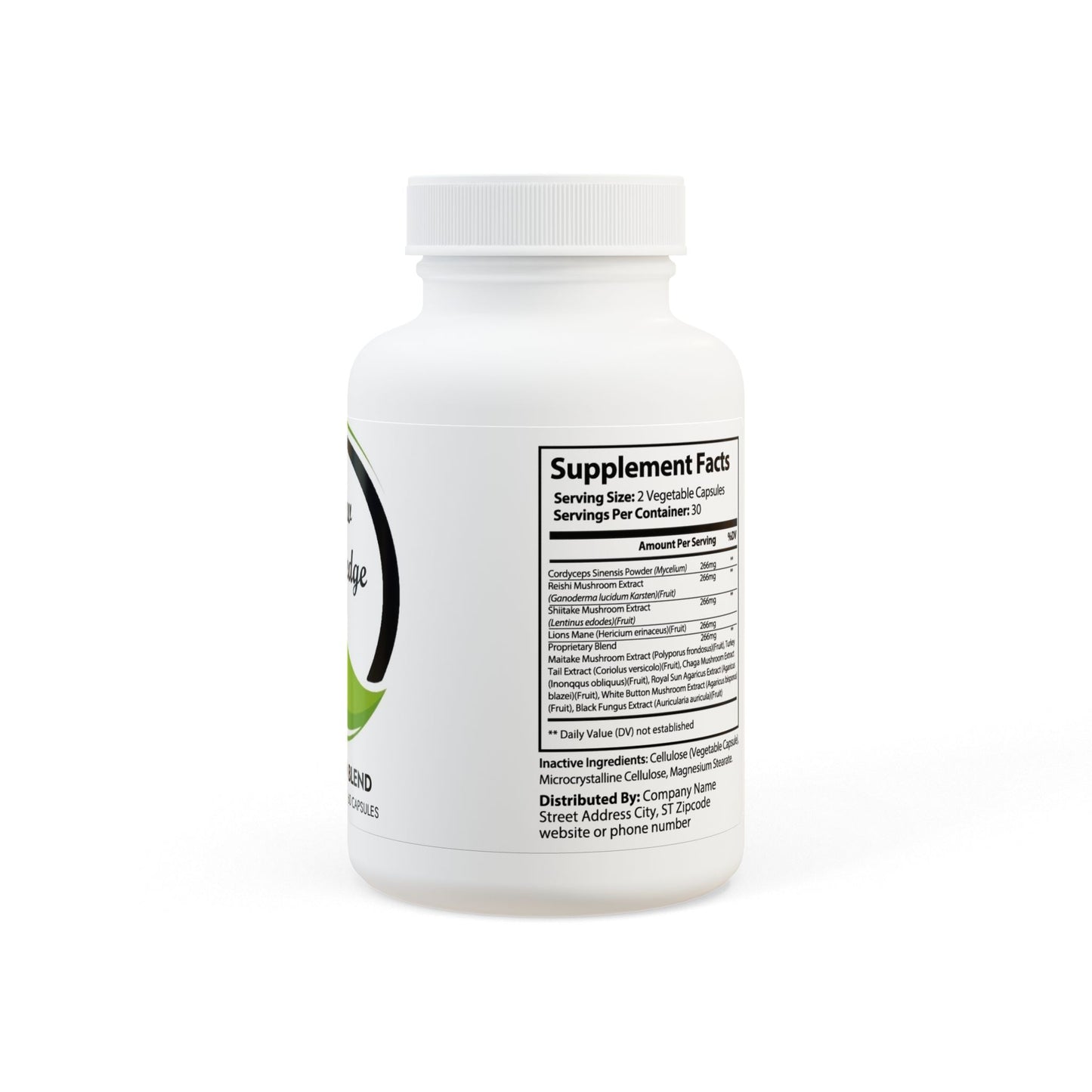 Mushroom Blend Supplement (60 Capsules)