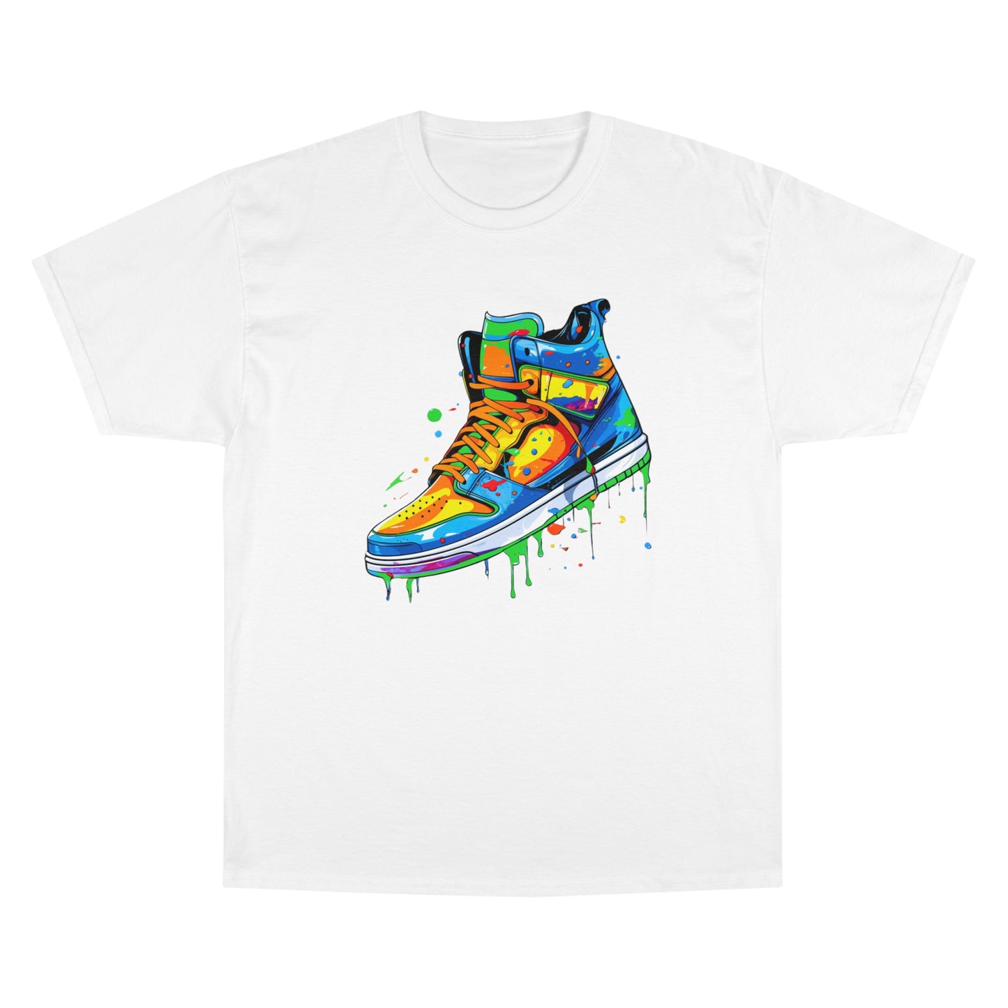 Sneaker Splash (Green) Champion T-Shirt