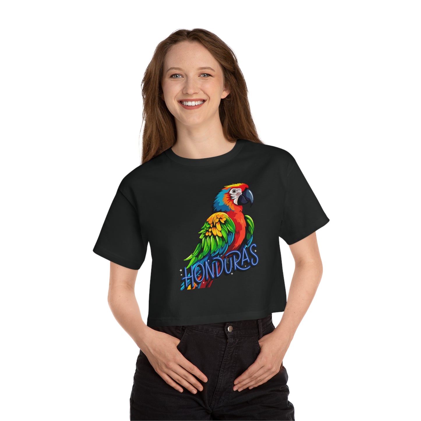 Honduras Women's Heritage Cropped T-Shirt