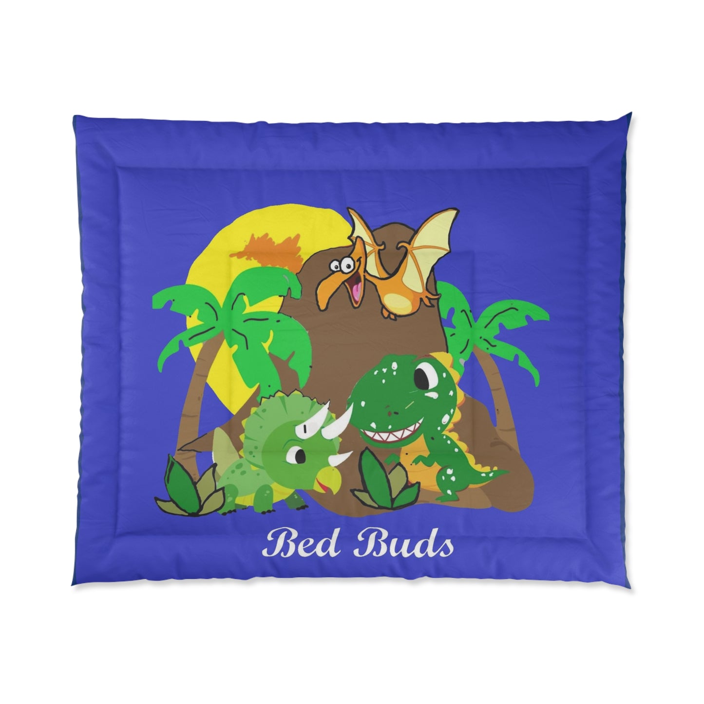 Bed Buds Blue Comforter