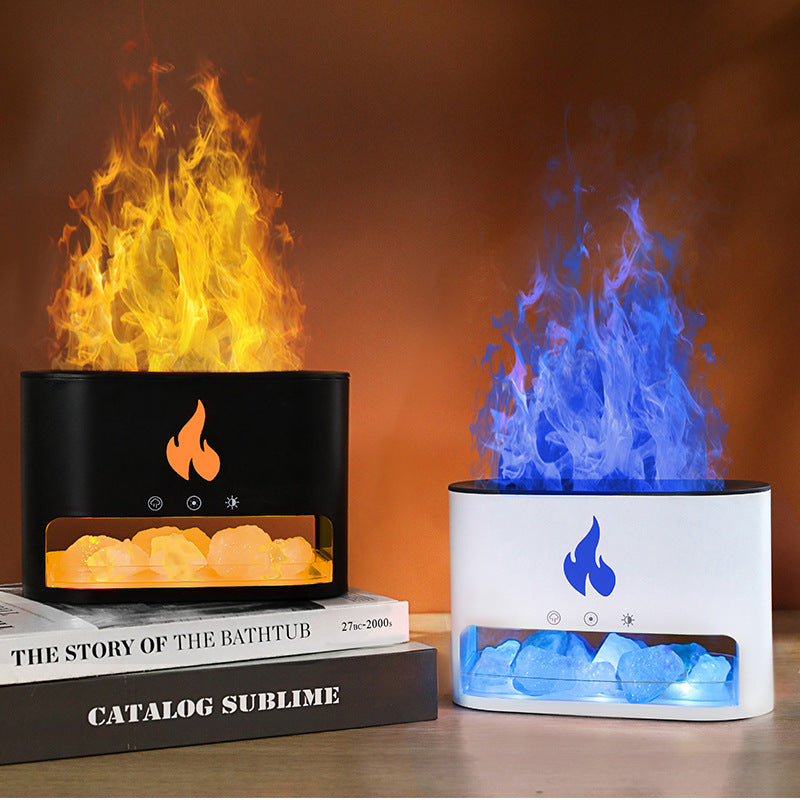 New Flame Humidifier Aromatherapy Machine