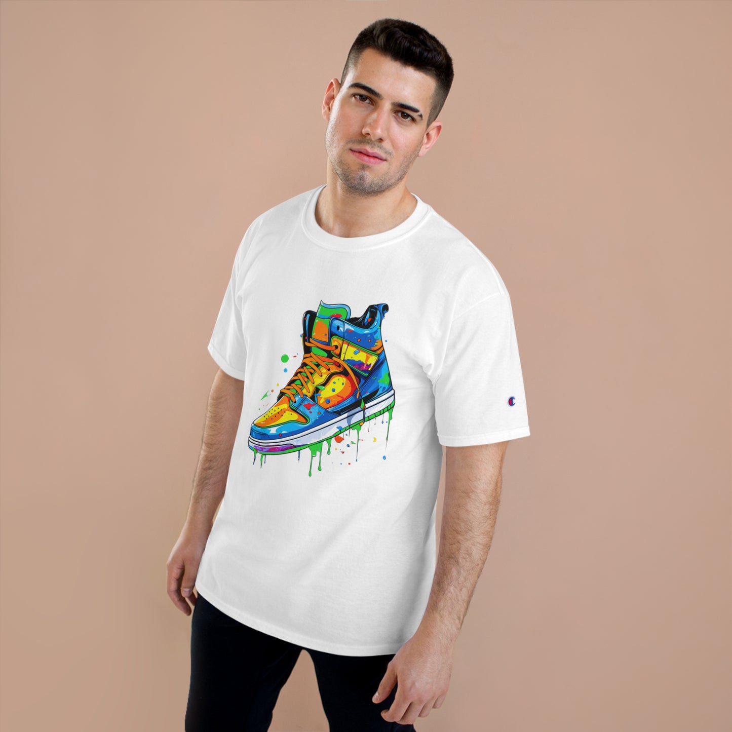 Sneaker Splash (Green) Champion T-Shirt