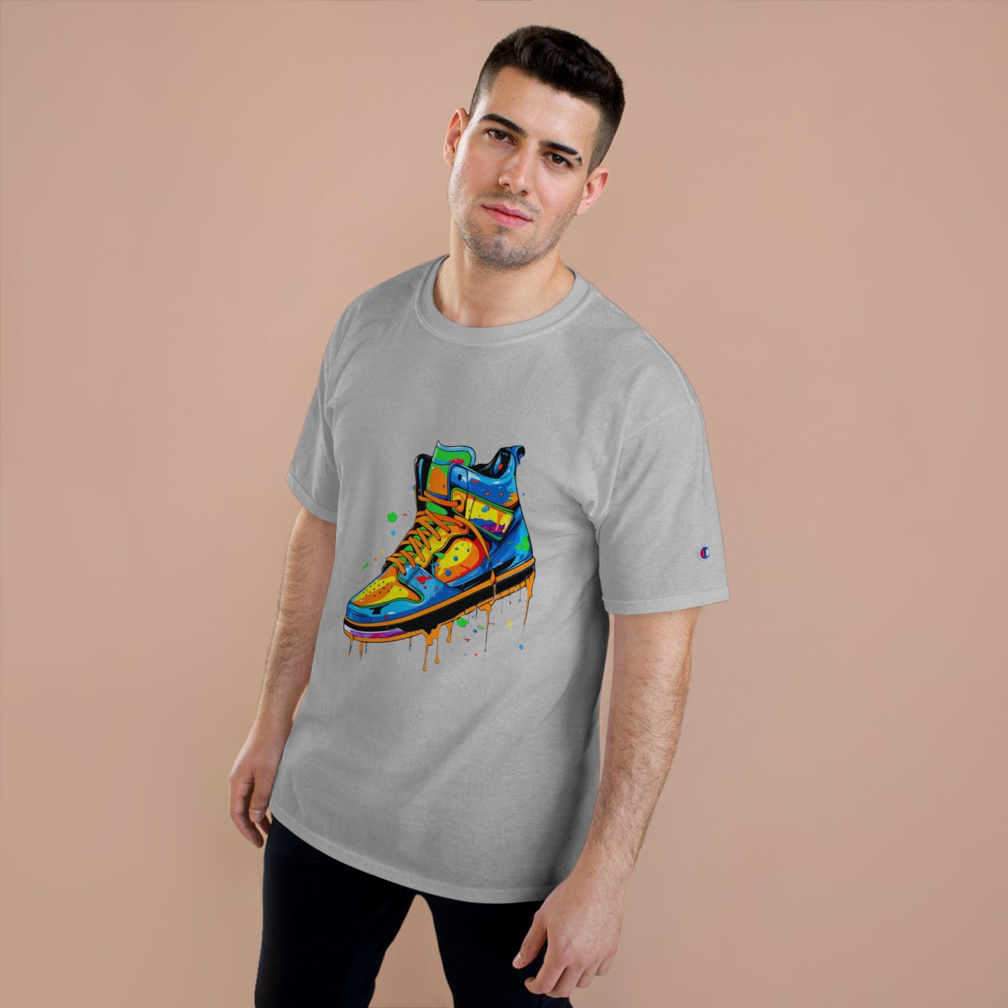 Sneaker Drip (Orange) Champion T-Shirt
