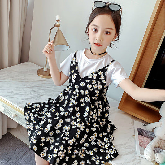 Daisy Flower Girl's Sun Dress